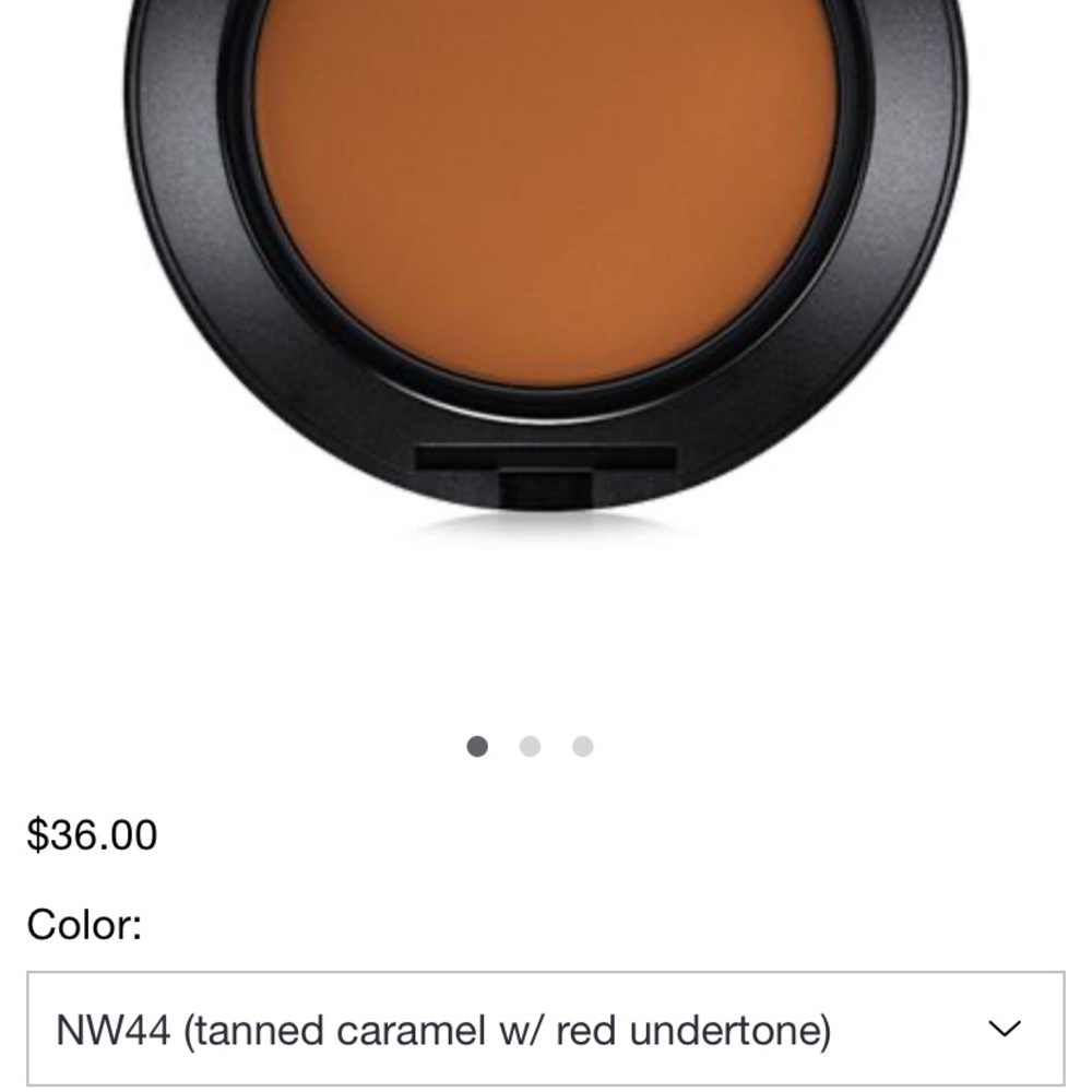Mac Cosmetics foundation- Tanned caramel-  NW44